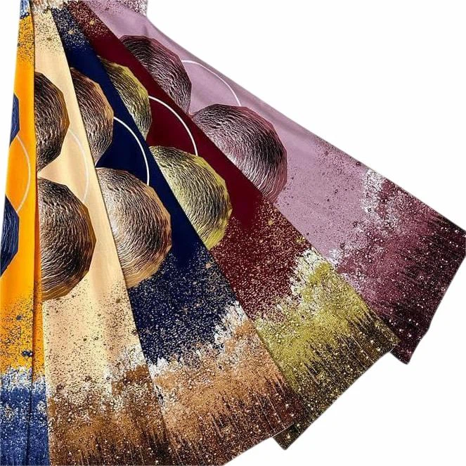 Printed Rayon Challis Fabric